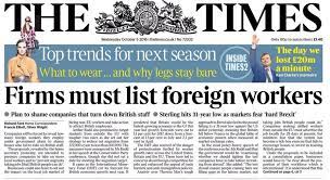 They then subedit, write headlines, choose photographs and produce their front page all to tight deadlines. Brendain Macsiomain On Twitter One Is Newspaper Headlines From Children Of Men The Other Is The Front Page Of The Times Tomorrow The Difference Narrows All The Time Https T Co Wkvrrbuvka
