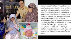Mimpi mengandung dapat ditafsirkan bahawa seseorang itu akan beroleh rezeki yang lebih menurut pandangan ahli tafsir mimpi, seorang wanita yang mimpi mengandung bermaksud dia akan. Cerita Ibu Hamil Mimpi Perut Dielus Ani Yudhoyono Istri Sby Rela Lewati Gang Sempit Beri Kejutan Tribunnews Com Mobile