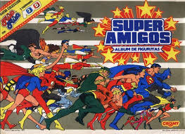 Figuritas Super Amigos De Cromy Segunda Edicion Cromos Comics De Superheroes Superman Animado