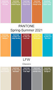 Color trend highlights spring/summer 2021 inspiration gives us the vigor to create new designs and to work hard to ensure those designs fit within our personal image or vision. Fashion Colour Trend Report London Fashion Week Spring Summer 2021 Color Trends Fashion Color Fashion Colours