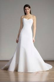 Chic Modern Wedding Dress Idea Simple Silk A Line Wedding Dress With Strapless S Strapless Wedding Dress Sweetheart Wedding Dresses Simple Wedding Dresses