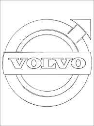 Flags, emblems and logos coloring book. Printable Car Logo Coloring Pages Novocom Top