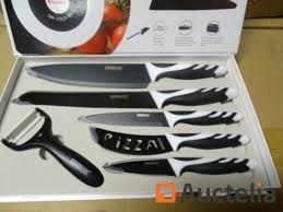 Coffret De 5 Couteaux Switzerland Swiss Line
