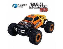 the thunder tiger mta4 sledge hammer s50 in orange in 1 8 scale is a ready to run r c monster truck that is monster trucks radio control radio controlled cars