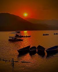 Glory Himalayan - Sunset from Pokhara: Pokhara is one of the tourist hubs  of Nepal with eight lakes including Begnas, Rupa, and Phewa. With so many  parts to explore in this place,