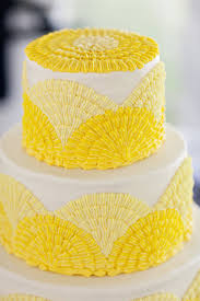 Yellow Cake Design Classic Wedding Cake Yellow Wedding Cake Cake