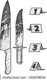 We did not find results for: Bloody Knife Markers Illustration Drawing Engraving Stock Vector Royalty Free 1436558018