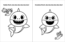 Find the best baby shark coloring pages for kids & for adults, print 🖨️ and color ️ 10 baby shark coloring pages ️ for free from our coloring book 📚. Baby Shark My First Big Book Of Coloring Pinkfong 9781499810738 Amazon Com Books