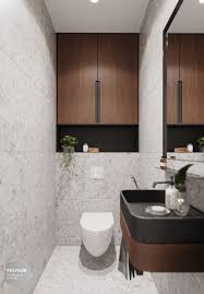 Roma Verbishchuk On Behance In 2020 Kleines Wc Zimmer Bad Styling Kleine Toilette Design