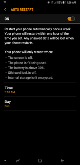 Check spelling or type a new query. You Can Auto Restart Your Phone Automatically Once A Week Galaxynote8