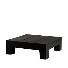 Outdoor coffee & side tables : Small Jut Outdoor Coffee Table Black By Glassdomain Co Uk