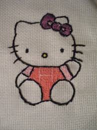 Little miss ditzy mr men cross stitch pattern. Hello Kitty Embroidery How To Embroider Art Embroidery On Cut Out Keep