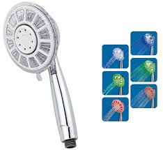 Ebenso wie anzeigen für die frequenz, die stromstärke, die spannung oder andere physikalische größen werden. Led Duschkopf O 100 Mm Mit Temperaturanzeige 3 Strahlarten Antikalk