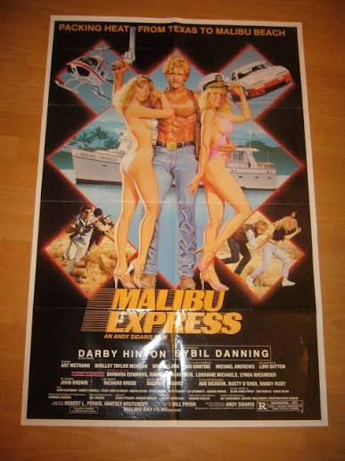 Malibu Express Original Movie Poster 1985