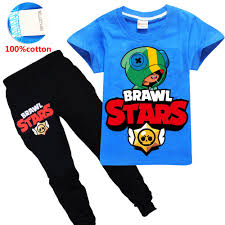 Cuenta que comparte dibujos nsfw de brawl stars y de otros juegos. Cotton Brawl Stars Casual Children T Shirt Set Shopee Philippines