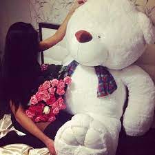 Pin By My On Girly Girl 3 Giant Teddy Bear Big Teddy Big Teddy Bear
