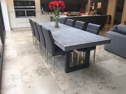 3 Metre Polished Concrete Dining Table Concrete Dining Table Dining Table Dining Room Table