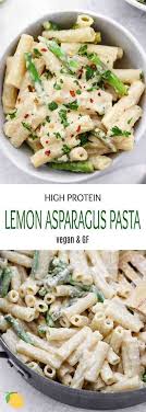 Vegan White Bean Lemon Pasta Eat With Clarity Recipe Lemon Asparagus Pasta Asparagus Pasta White Asparagus Recipes