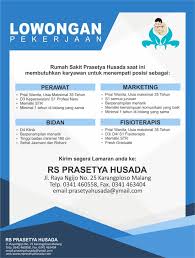 Jul 01, 2021 · dibawah ini merupakan beberapa informasi yang telah kami himpun mengenai lowongan kerja smk terbaru pada bulan juli tahun 2021 dari sumber informasi lowongan kerja terpercaya, semoga informasi ini dapat bermanfaat bagi pembaca yang sedang mencari pekerjaan. Lowongan Kerja Fisioterapi Di Klinik Like And Share