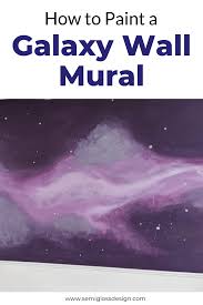 Check spelling or type a new query. How To Paint A Diy Galaxy Wall Mural Semigloss Design