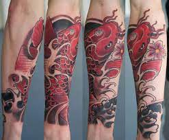 Koi Tattoo By Graynd Tattoos For Guys Koi Fish Tattoo Forearm Tattoos