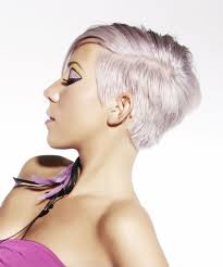 Asymmetrical short hair is a short haircut where one side of the hair is cut shorter than the other. Asymmetrical Haircuts