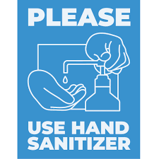 Apply a small amount and rub hands together, spreading the sanitizer over the hands to include fingertips and under fingernails. Please Use Hand Sanitizer Poster Plum Grove