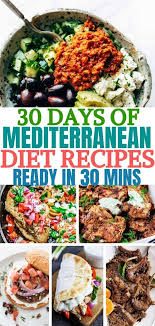 30 Cheap Easy Mediterranean Diet Recipes Balancing Bucks Easy Mediterranean Diet Recipes Mediterranean Diet Meal Plan Mediterranean Diet Recipes