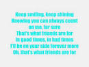 Image result for that's what friends are for lyrics