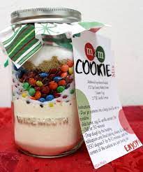 Make This Easy Cookie In A Jar Mix With Just One Stop At Our Bulk Bins A Mason Jar Filled With Pre Meals In A Jar Mason Jar Cookies Cookie Mix