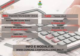 Scadenza, esenzioni chi paga quando come si paga esenzioni ravvedimento operoso. Comune Di Campogalliano Imu E Tari Le Scadenze
