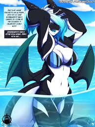 Tentacle fun furry: Romance de altamar - Vercomicsporno