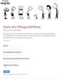 Diary Of A Wimpy Kid Party Wimpy Kid Kids Diary Wimpy