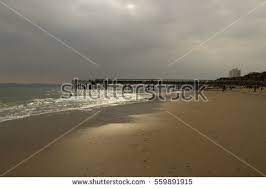 Late Sun Light Over Boscombe Pier Bournemouth Uk Bournemouth Beach Photography Pics Stock Photos