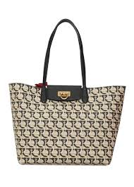 Omuz Askili Klips Kapatmali Alisveris Cantasi Cikarilabilir Ic Cuzdanli Mikro Logo Baskili Omuz Askisi Yuksekligi 22 2020 Tote Canta Salvatore Ferragamo Cuzdan