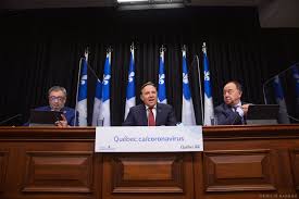 Le premier ministre du québec, françois legault, rencontre les journalistes. Premier Of Quebec Gouvernement Du Quebec