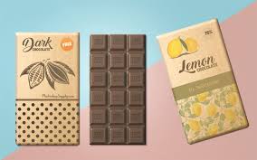 Chocolate bar mockup by seawasp on @creativemarket. 45 Chocolate Packaging Psd Mockup Templates Creatisimo Net