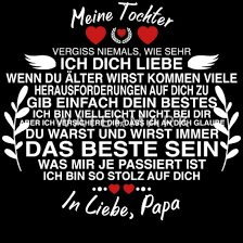 Das beängstigende an der entfernung ist, dass man nicht weiß, ob sie einen vermissen oder vergessen. Meine Tochter Ich Liebe Dich Papa Spruch Geschenk Kissenhulle Spreadshirt