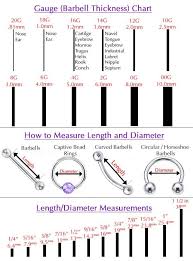 Measuring Body Jewelry In 2019 Ear Piercings Industrial