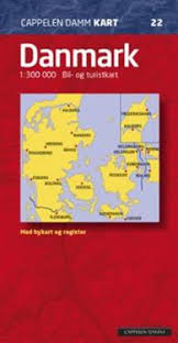 Det egentliga danmark gränsar till tyskland i söder samt maritimt mot sverige i öster ochkälla behövs norge i norr. Danmark Vagatlaser Karta Falsad 9788202586867 Adlibris Bokhandel