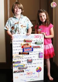Stuff each bag with one card and candy. Kids Candygram Gift Idea