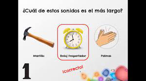 Mientras más sólido sea el medio por el cual viaja la onda sonora y más alta sea su temperatura, mayor será la velocidad del sonido. Duracion Reconocer Sonidos Largos Y Cortos Youtube