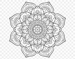 Download Aesthetic Mandala Coloring Pages Coloring And Drawing