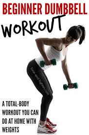 Using this workout routine will help you strengthen the muscles in your arms. Beginner S Dumbbell Workout At Home Tone And Tighten