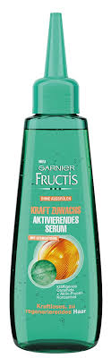 Garnier hair serum garnier silky straight hair serum is the secret of my shine buy garnier fructis hair product full and luscious serum Garnier Fructis Kraft Growth Activating Serum Hair Treatment For Powerless Weakened Hair Pack Of 1 1 X 80 Ml Amazon De Beauty