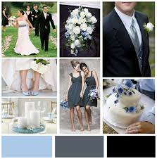 Black And Light Blue Wedding Colors Baby Blue Dark Grey Wedding Palette Baby Blue Weddings Dark Grey Weddings Pale Blue Wedding