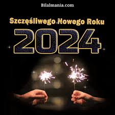 50+ Szczęśliwego Nowego Roku 2024 GIF | Obrazy | Życzenia