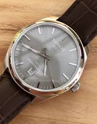 Tissot Automatic Powermatic Grey Dial Men S Stainless Steel Watch