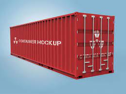 Download Shipping Container Mockup By Intaglio Graphics Multimedia On Dribbble