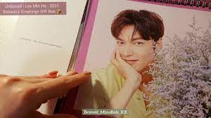 Not only is min ho known for is exceptional acting, euphonious vocals, and obviously his stunning looks, he is also known for his compassionate heart. 20201222 Fhd Unboxed Lee Min Ho 2021 Season S Greetings Gift Box Youtube